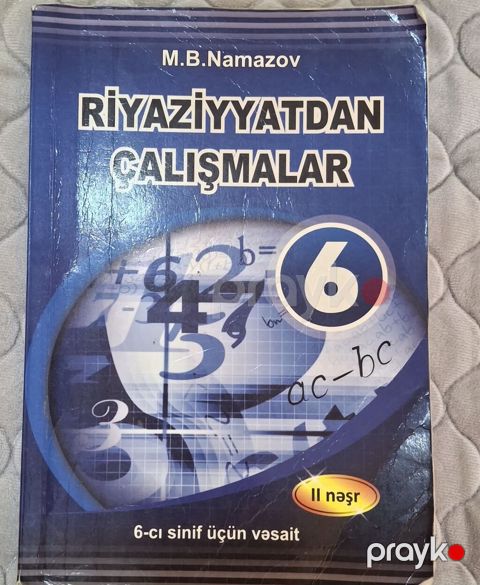Məhsul: Riyaziyyatdan Çalışmalar – 6-cı sinif üçün vəsait Müəllif — Bakı