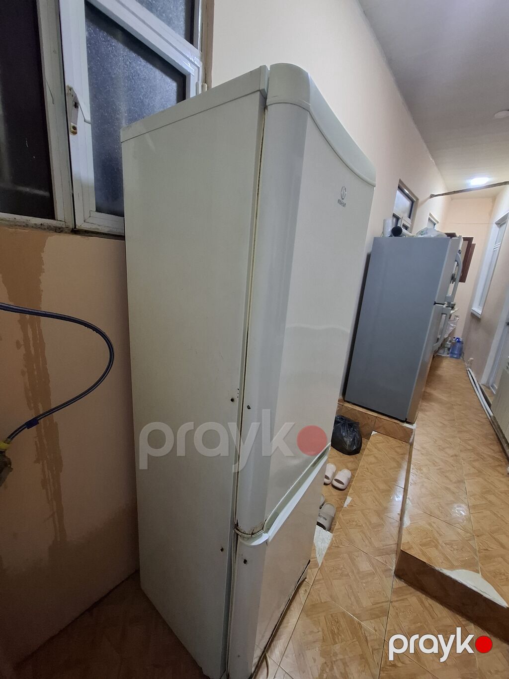 Indesit ikiqapılı soyuducu işlək vəziyyətdədi qapıların rezinleri — Soyuducular, Bakı (2)