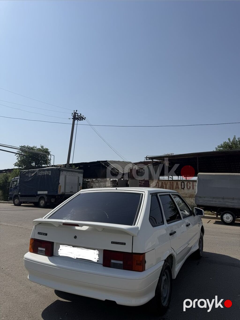 Lada Samara 5 qapılı hetçbek, ağ rəng. - Kuzov: aerodinamik gövdə kiti — Avtomobillər, Gəncə (6)