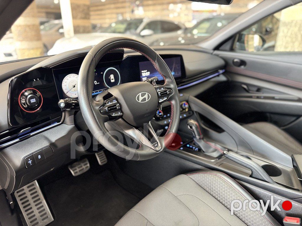 Hyundai Elantra N Line, 1.6 L, 2024 il, 59 000 km — Avtomobillər, Bakı (11)