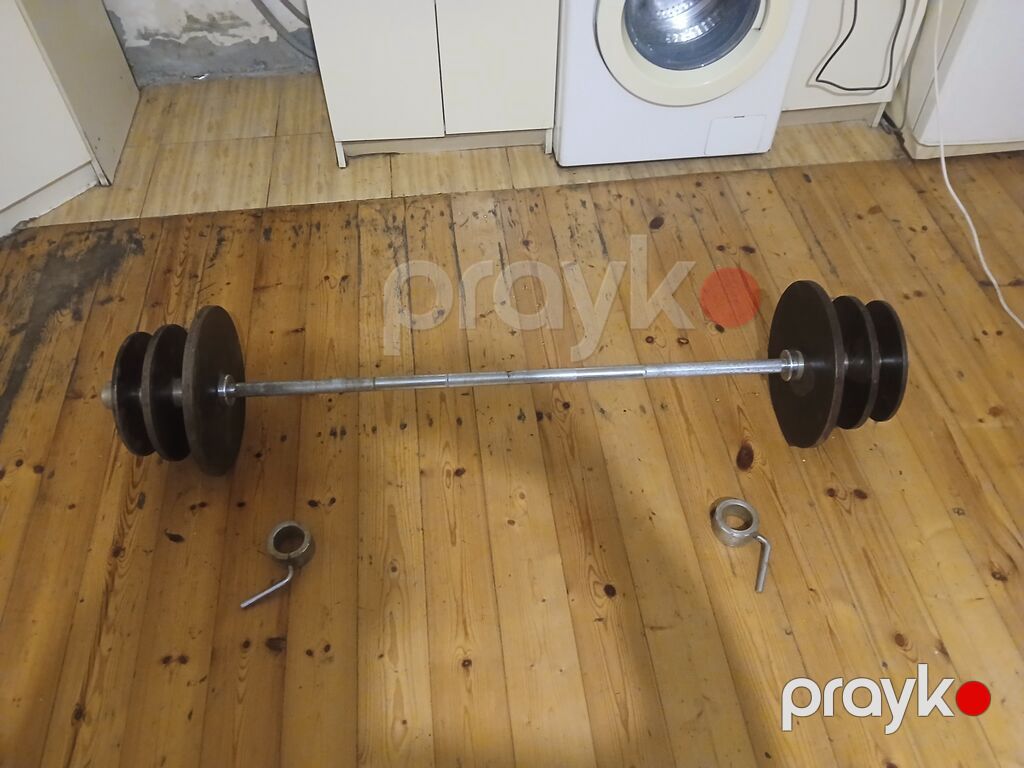 Ştanq, Çəki: 52 kq, İşlənmiş — Dumbbellər, barbelər, diskləri, Mehdiabad (2)
