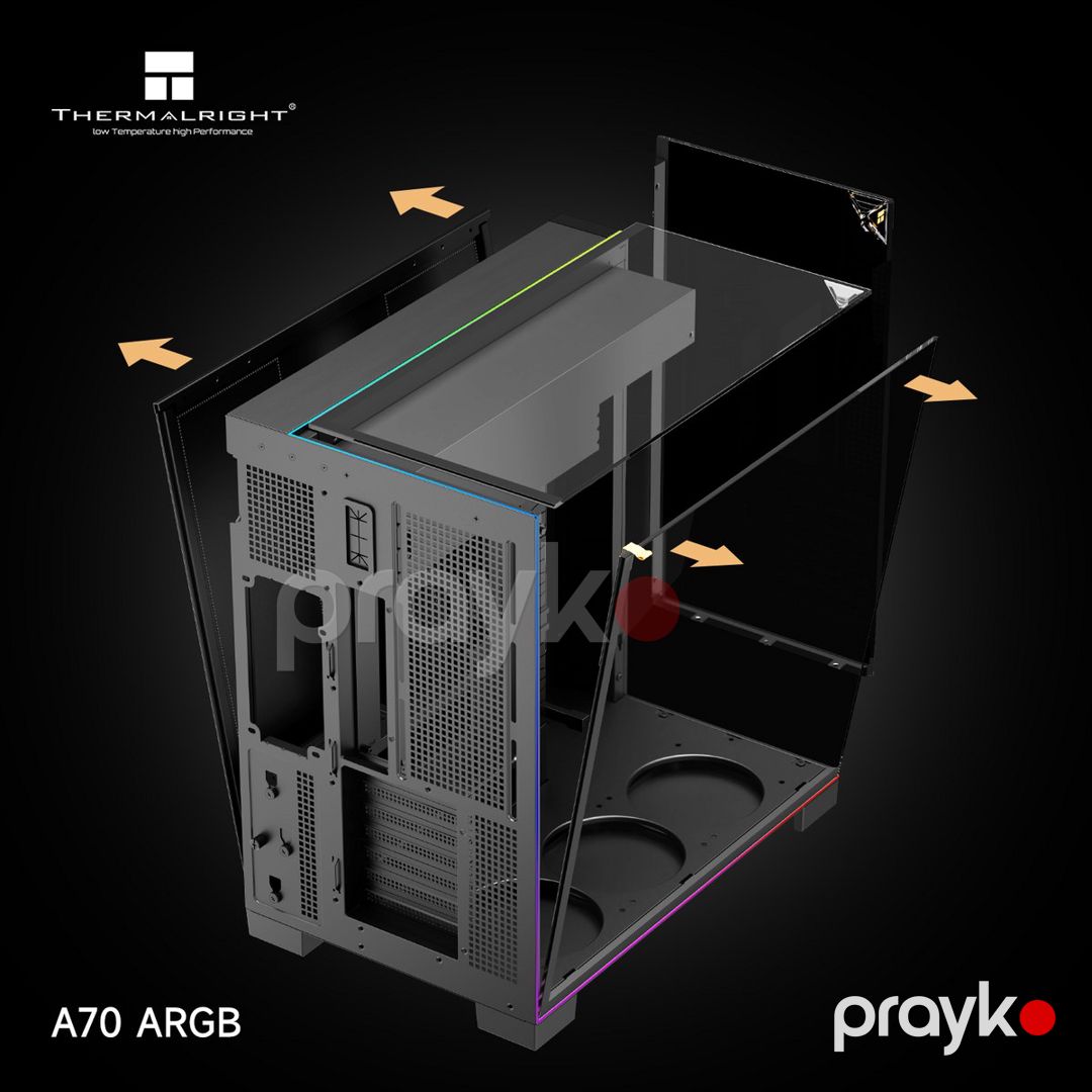 Keys Gaming thermalrıght TR-A70 FAN-5 ub argb bk — Kompüterlər və noutbuklar, Bakı (2)