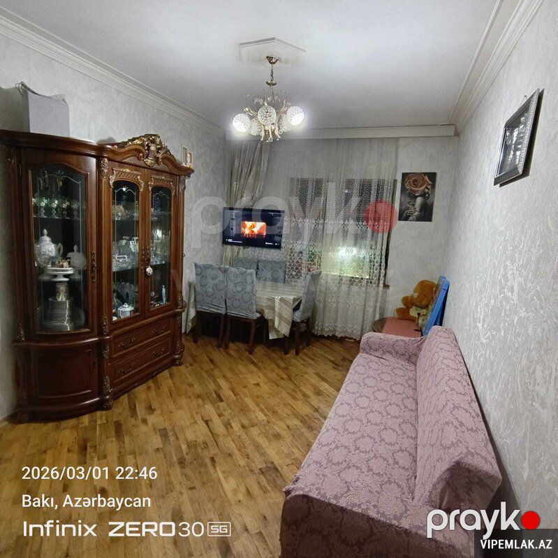 Suraxanı rayonunda 2 otaqlı Köhnə tikili Satılır, 65 m² — Mənzil, Bakı