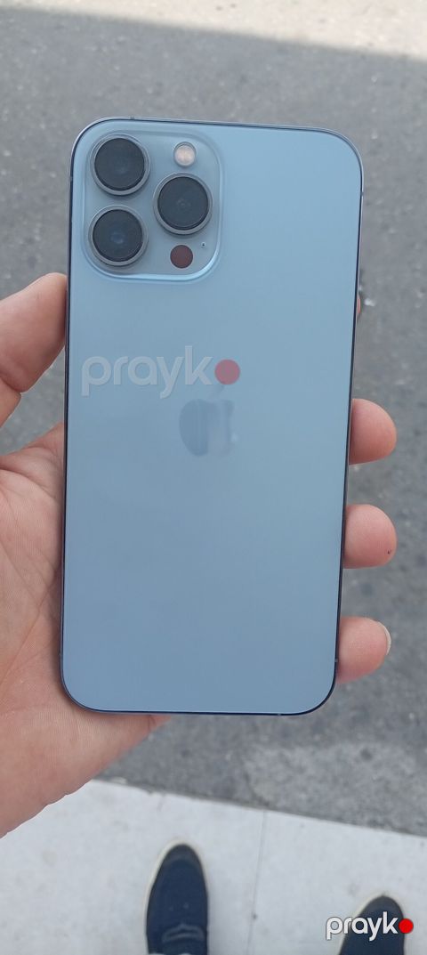 IPhone 13 Pro Max, 128 GB, Sierra Blue, Face ID — Bakı