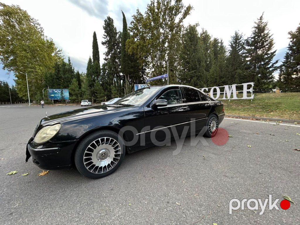 Mercedes S 320, 3.2 L, 2000 il, 238 745 km — Avtomobillər, Mingəçevir (5)