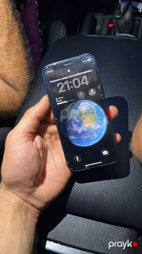 IPhone 12, 128 GB, Mavi, Face ID — Göyçay
