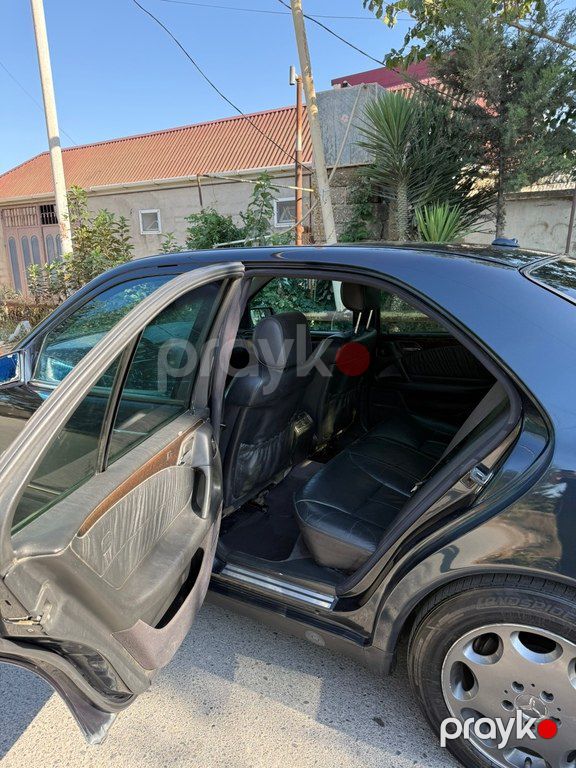 Mercedes E 320, 3.2 L, 1999 il, 498 600 km — Avtomobillər, Bakı (5)