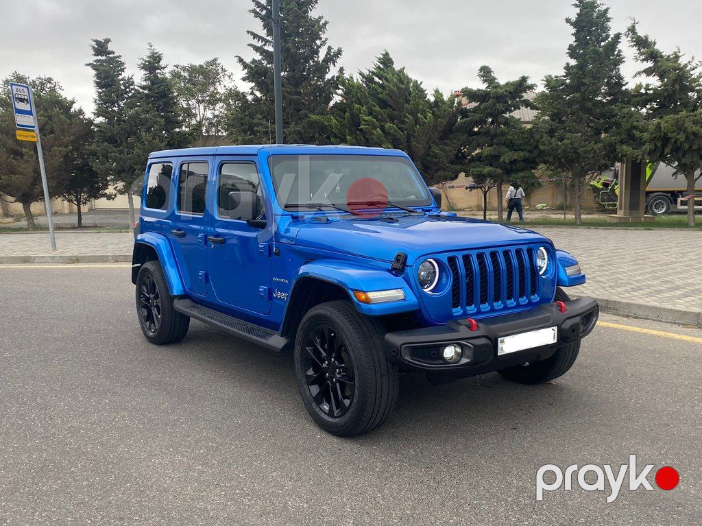 Jeep Wrangler, 2.0 L, 17.3 kWh, 2021 il, 88 200 km — Avtomobillər, Bakı (12)