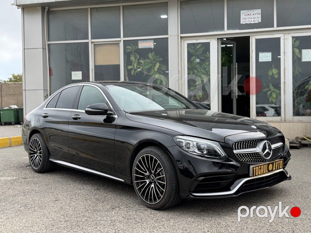 Mercedes C 300 4MATIC, 2.0 L, 2016 il, 205 000 km — Avtomobillər, Bakı (7)
