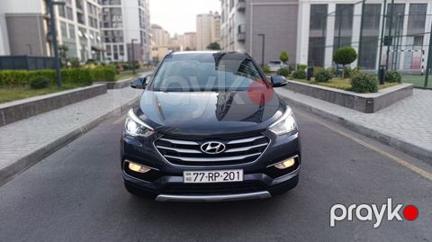 Hyundai Santa Fe, 2.0 L, 2015 il, 135 000 km — Bakı