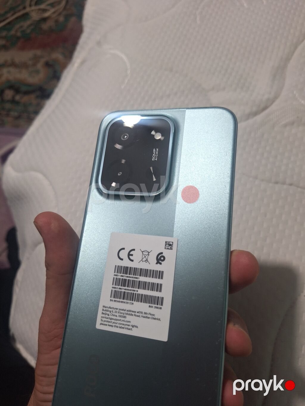 Poco C85, rəng - Mavi, Barmaq izi — Xiaomi, Bakı (4)