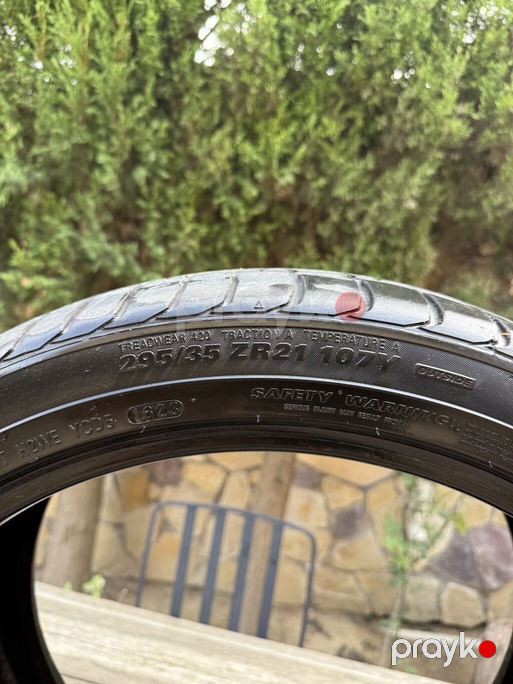 Kumho Ecsta PS71 SUV 295/35 ZR21 107Y XL — 2 Ədəd 2 sezon istifade — Şinlər, Bakı (3)