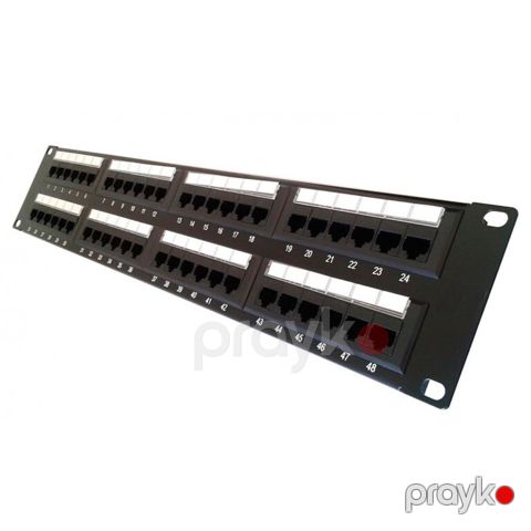 UTP Cat6 patch panel 48 port 2u — Bakı