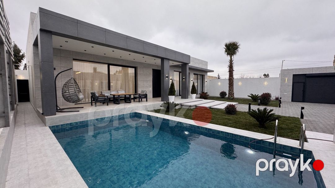 Satılır 5 otaqlı həyət evi/bağ evi 250 m² — Ev, villa, Bakı (7)