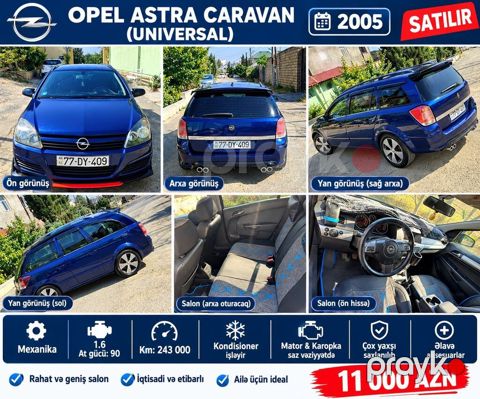 Opel Astra: 1.6 l 2005 il Universal — Bakı