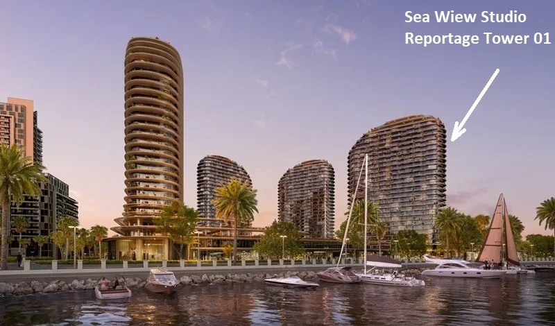 Sea Breeze, 1 otaqlı Yeni tikili satılır - 30 m², 26/28 mərtəbə — Bakı