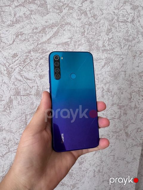Redmi Note 8, 64 GB, rəng - Göy, Düyməli, Sensor, Barmaq izi — Digah
