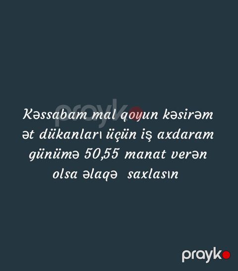 Kəsimçi, 30 yaş, 5 ildən artıq təcrübə, Natamam iş günü — Bakı