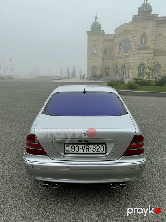 Mercedes S 320, 3.2 L, 2001 il, 300 000 km — Avtomobillər, Qəbələ (3)