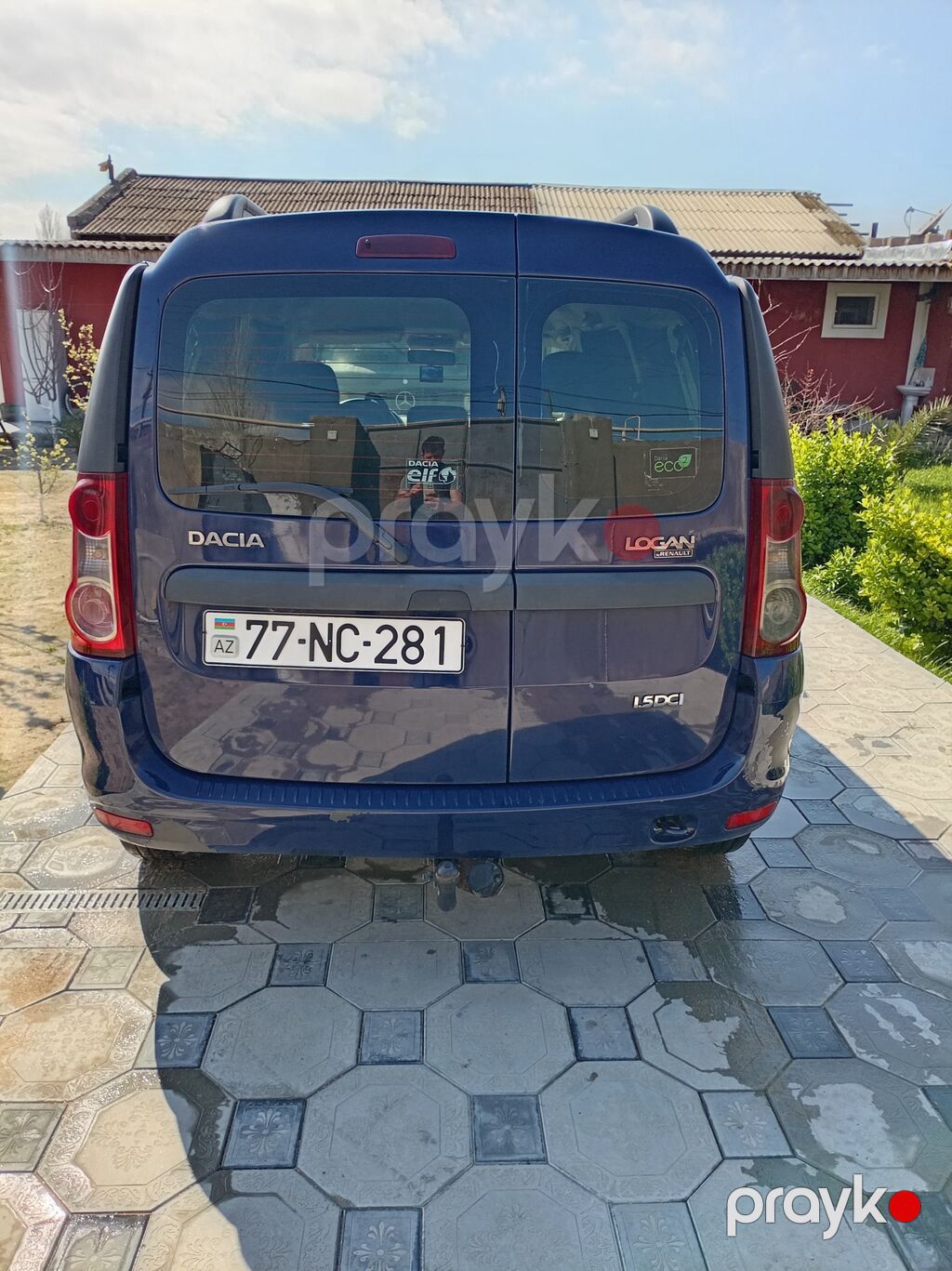Dacia Logan MCV, göy rəng, Azərbaycan nömrə nişanı 77-NC-281 — Avtomobillər, Digah (5)