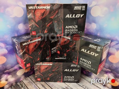 Vastarmor RX 9060XT Alloy Black 16GB video kartlar — Bakı