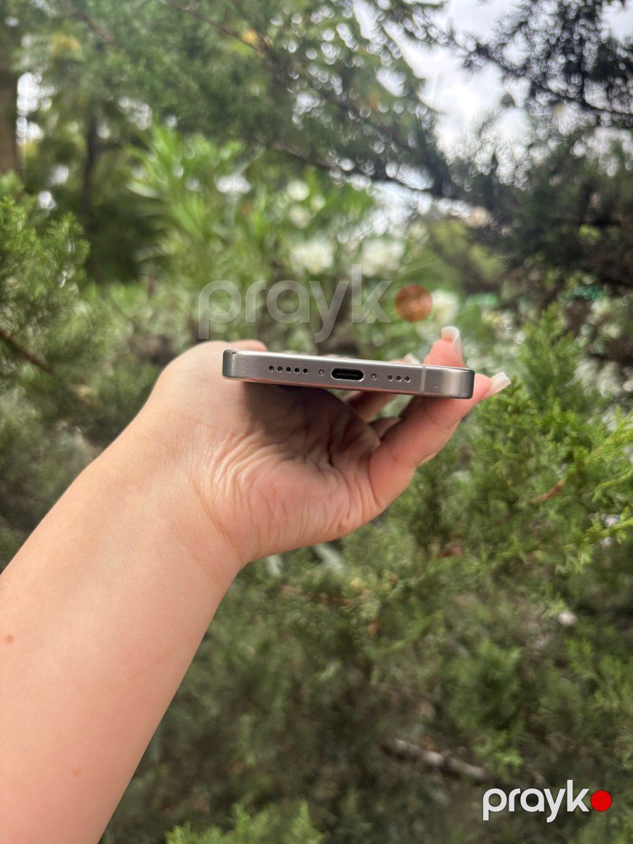 Apple iPhone 15 Pro Natural Titanium 256GB/8GB — Smartfonlar, Bakı (5)