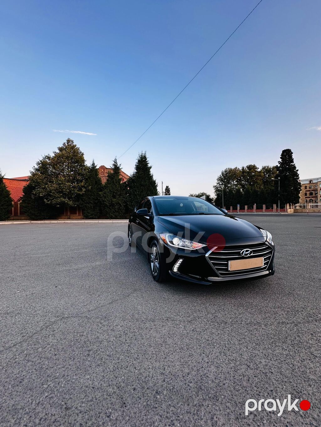 Hyundai Elantra – qara rəngli sedan İli 2019 Amerkadan təzə gəlib — Avtomobillər, Gəncə (6)
