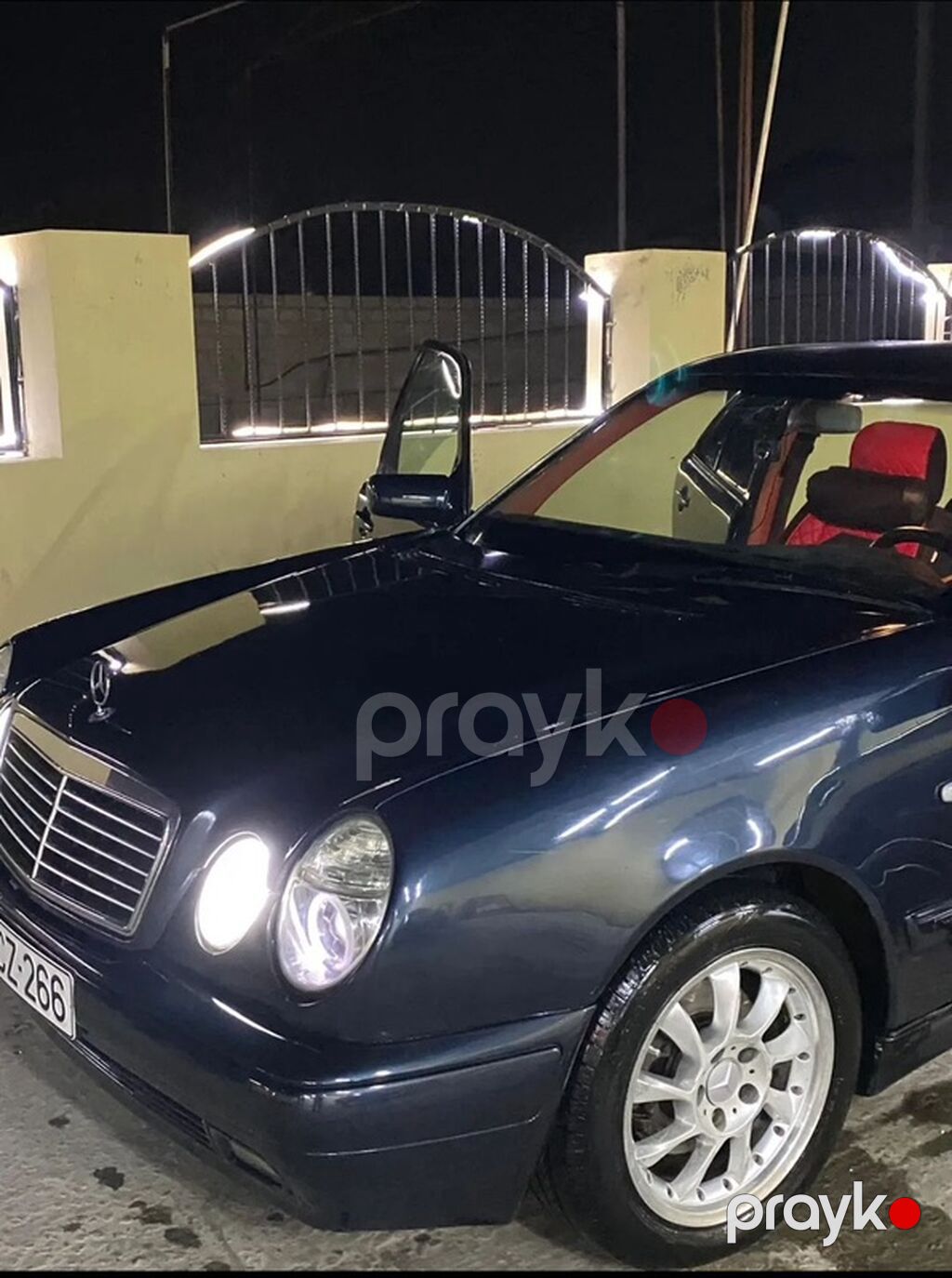 Mercedes‑Benz E‑Class W210 sedan - Korpus: tünd mavi/qara rəngli — Avtomobillər, Samux (2)