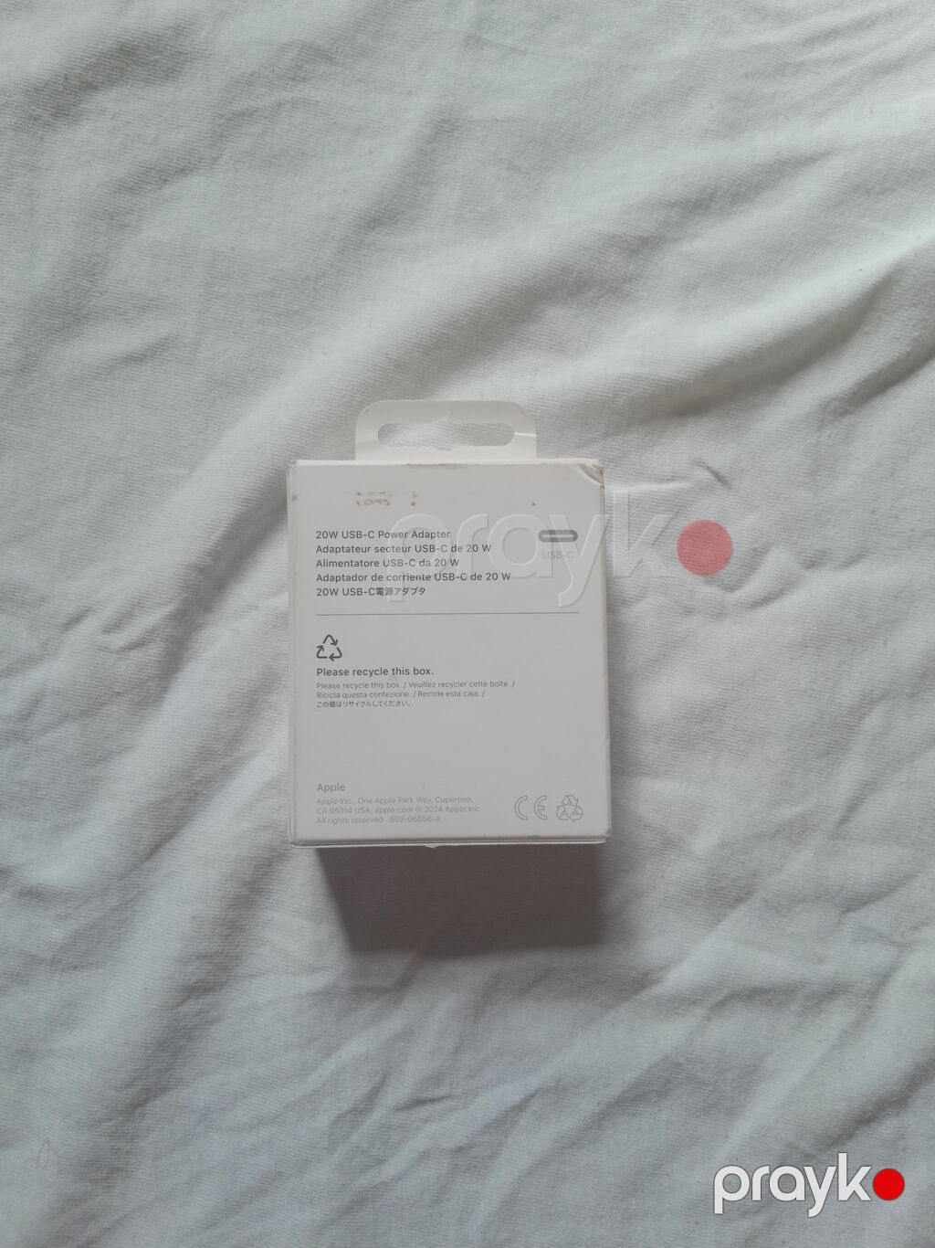 Adapter Apple, 20 Vt, İşlənmiş — Şarj cihazları, Bakı (4)
