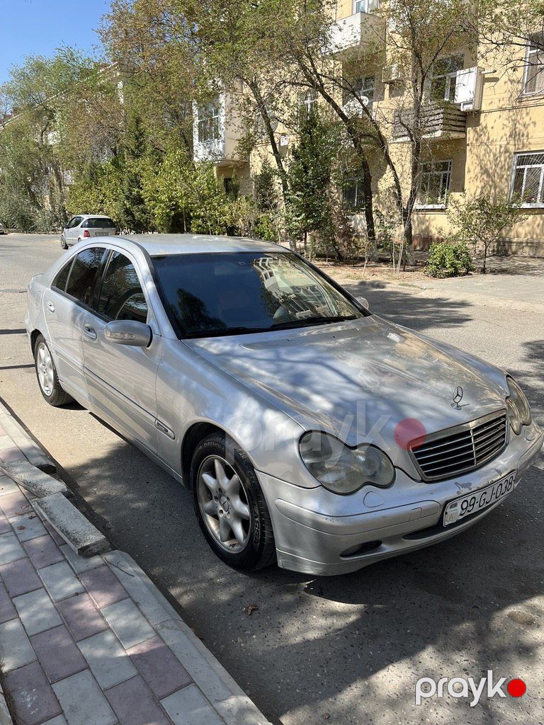 Mercedes C 200, 2.2 L, 2000 il, 510 000 km — Avtomobillər, Bakı (3)