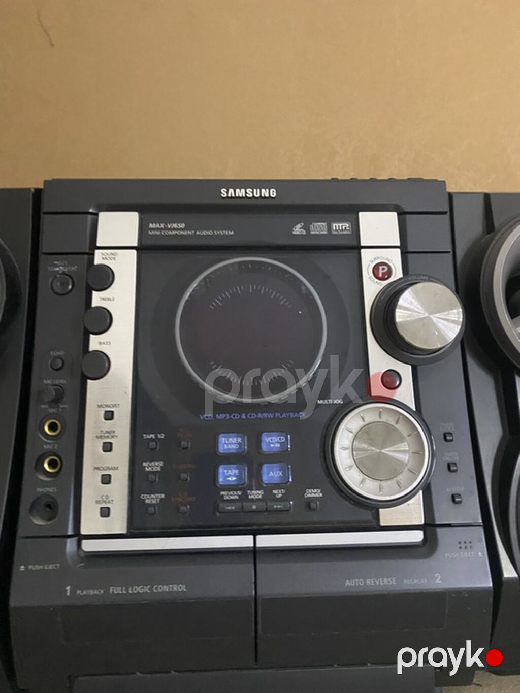 Samsung MAX-VS50 mini audio sistemi - Güclü iki 3-yollu akustik kolon — Akustik sistemlər, Masazır (3)