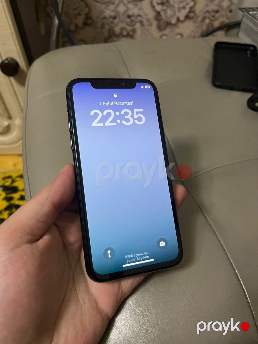 Apple iPhone X Space Gray 64GB/3GB — Smartfonlar, Bakı (2)