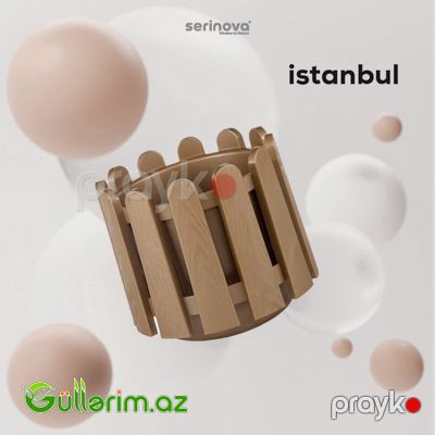 Hasar Formalı Plastik Dibçək — Bağ dekorasiyası, Bakı (6)
