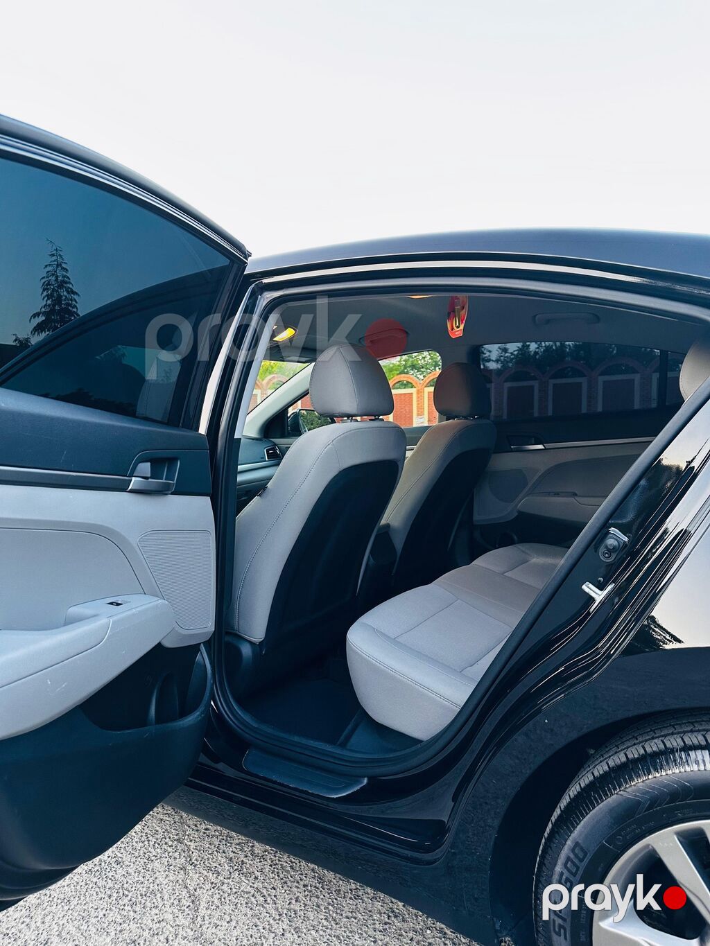 Hyundai Elantra – qara rəngli sedan İli 2019 Amerkadan təzə gəlib — Avtomobillər, Gəncə (7)