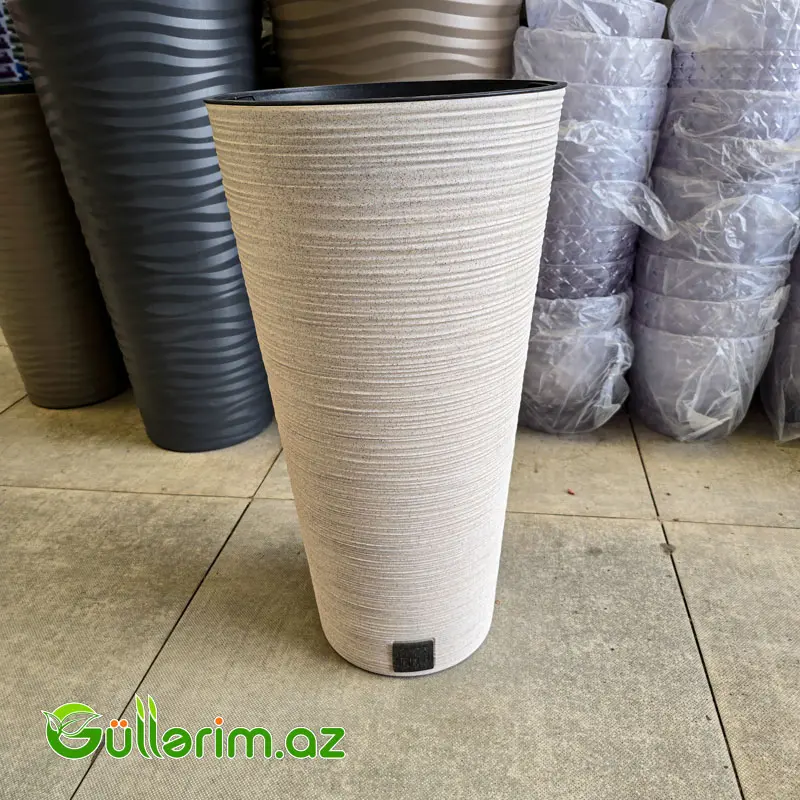 Plastik Dibçək 026 — Bağ dekorasiyası, Bakı (4)