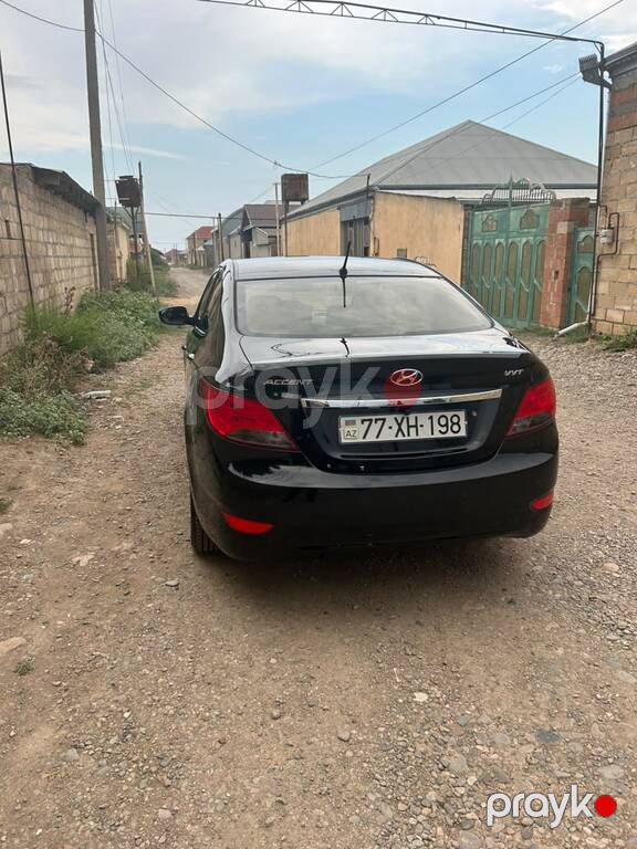 Hyundai Accent, 1.4 L, 2012 il, 249 000 km — Avtomobillər, Tovuz (12)
