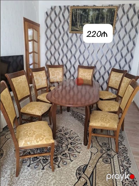 Masa dəst satilir 8 oturacaq var Masa acilir Qiymət 220 azn Ünvan — Bakı