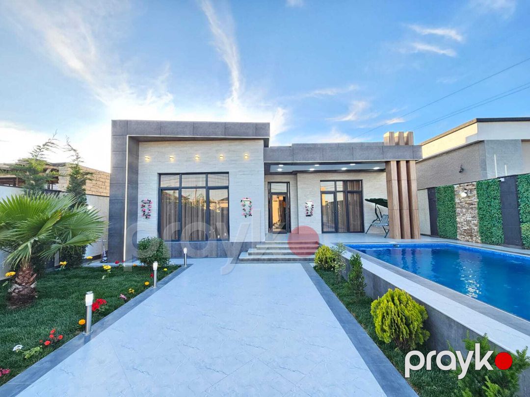 Satılır 4 otaqlı həyət evi/bağ evi 185 m² — Ev, villa, Bakı (2)
