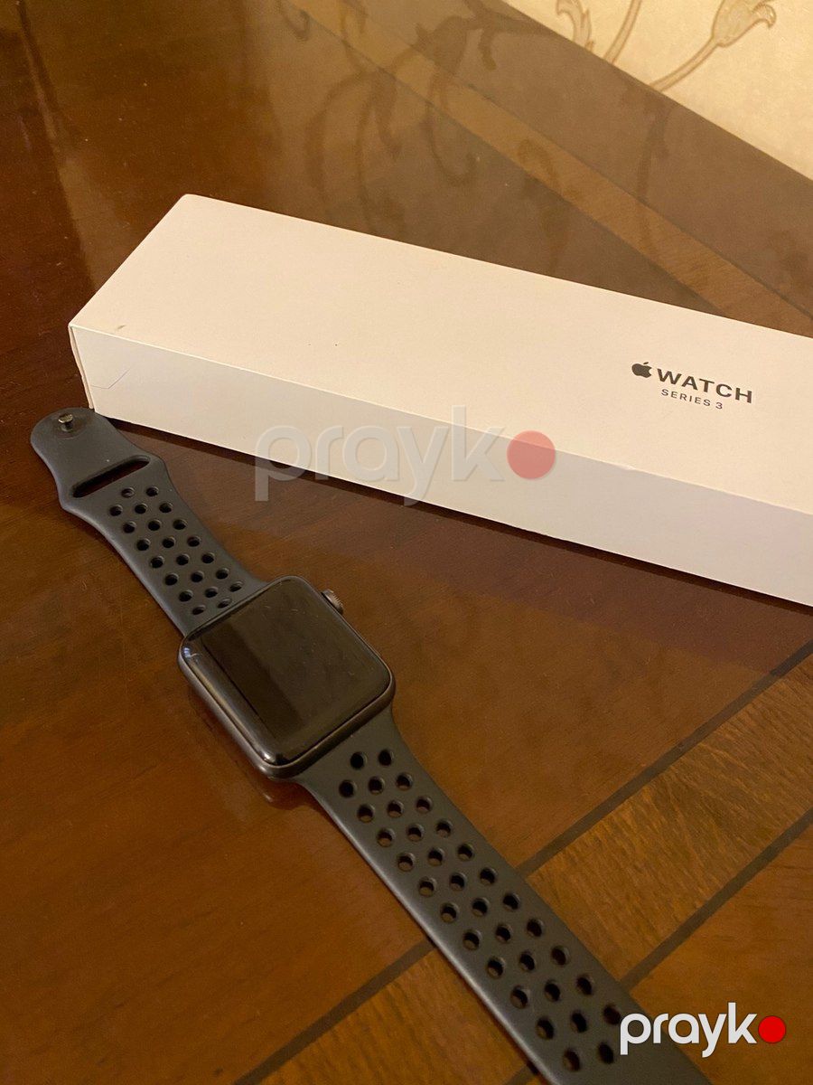Apple Watch Series 3 Aluminum Silver 42mm — Ağıllı saatlar və biləkliklər, Bakı (3)