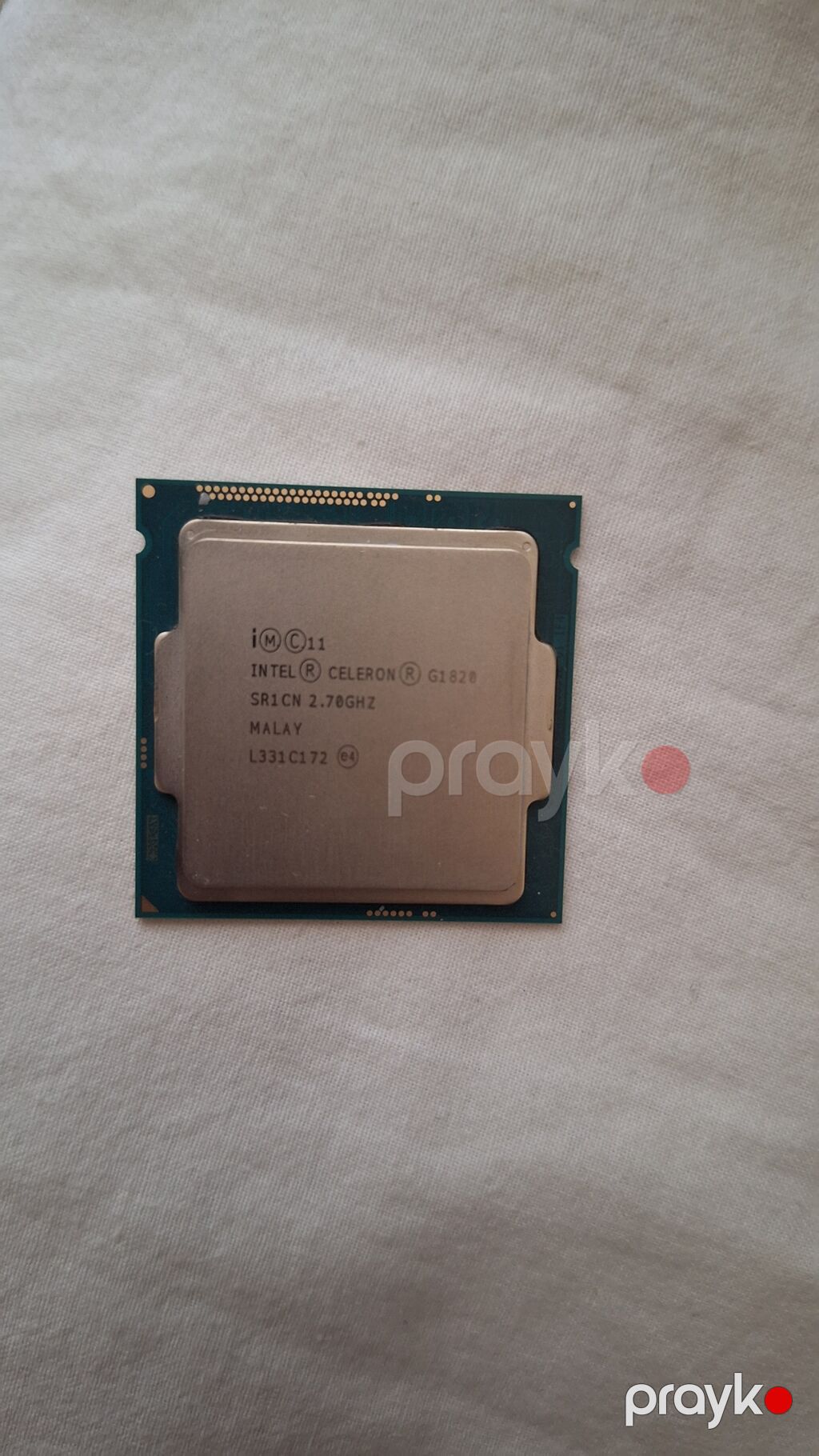 ​​Salam Intel Celeron G1820 prosessoru satılır. ​Tam işlək — Prosessor, Gəncə (2)