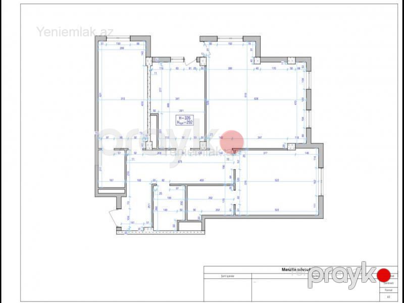 Satılır 3 otaqlı Bina evi menzil (Yeni tikili), 140 m², Nərimanov rayonu — Mənzil, Bakı (5)