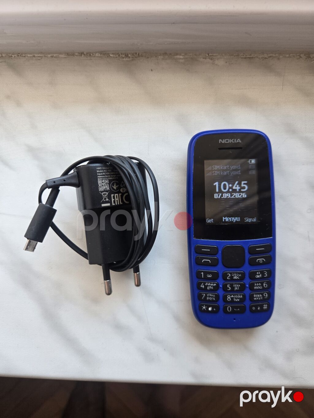 Nokia 105 4G, 2 GB Memory Capacity, rəng - Göy, Düyməli, İki sim kartlı — Nokia, Bakı (2)