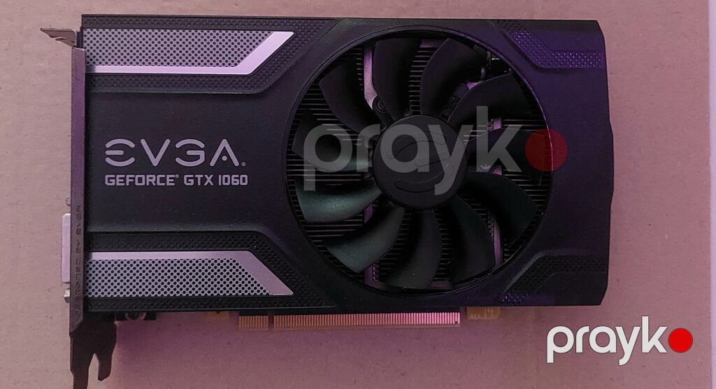 Videokart Evga GeForce GTX 1060, 6 GB, İşlənmiş — Qrafik kartlar, Bakı (2)