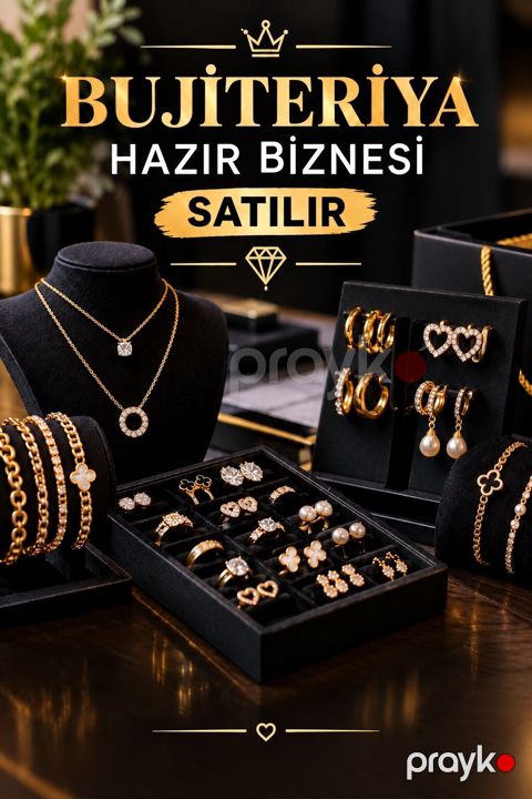 Bujuteriya üzrə hazır biznes satılır. Məhsul portfeli: - 1900 eded — Masazır
