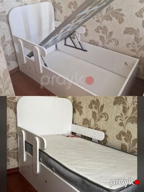 Uşaq çarpayısı 105 manat ölçü 90*150. Bazalı matras üzərində verilir