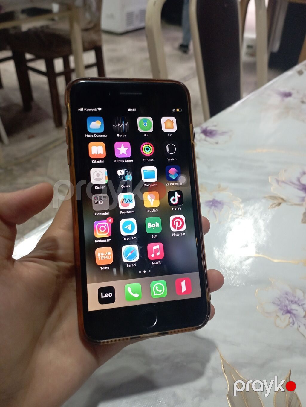 IPhone 8 Plus, Qara, Barmaq izi — Apple iPhone, Mingəçevir (2)