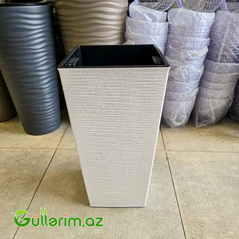 Plastik Dibçək - Özüsulayan 026 — Bağ dekorasiyası, Bakı (3)