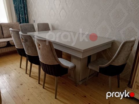 Mətbəx üçün, Yeni, Açılan, Dördbucaq masa, 6 stul — Digah