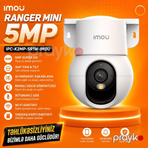 Imou Ranger Mini 5MP Wifi kamera — Bakı