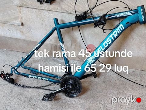 Velostrim dağ velosipedi üçün 29” rama və komplekt hissələr — Bakı